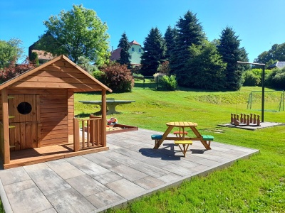 Venkovní prostory - Apartmány Brychovi